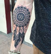Mandala Tattoo De Atrapador Suenos Traumfanger Tattoos Traumfanger Tattoo Design Traumfanger Tattoo