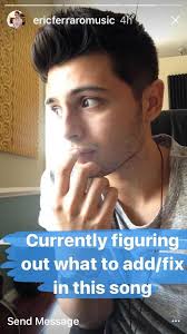 Sending out my first request to funky Patrick Ferrell.