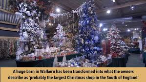 Shop cheap and minimalist christmas decor. Shop For Decorations Visit Santa And Enjoy Festive Treats All Under One Roof At This Huge Christmas Barn Essex Live