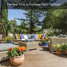 The best indications point at the months of august through october as the best time to buy patio furniture. Best Time To Buy Patio Furniture The Cover Blog Buy Patio Furniture Patio Furniture Patio