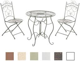 Amazon De Clp Garten Sitzgruppe Indra Aus Eisen I 2x Klappstuhl Und 1x Tisch Aus Eisen I Pflegeleichte Gartenmobel Im Gartenmobel Sitzgruppe Garten Sitzgruppe