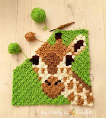 my hobby is crochet free crochet pattern graph giraffe