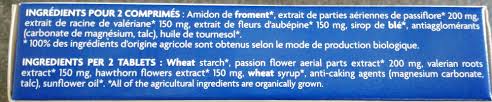 L' extrait de passiflore est bénéfique en cas de stress pour son action apaisante. Valeriane Aubepine Passiflore Bio