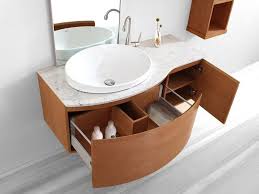 Cool Single Sink Bathroom Vanity Design With Modern Floating Wooden Vanity With Extra St Floating Bathroom Vanities Floating Bathroom Sink Bathroom Sink Vanity