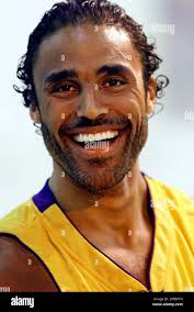Los Angeles Lakers' Rick Fox smiles as he chats with reporters at the  team's facility in El Segundo, Calif., Thursday, May 31, 2001. Fox has gone  from a reserve who often served