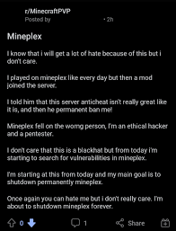 To get the ip click on the copy ip button (or copy the text mineplex.com manually) and it will place the ip address in your clipboard. Oh Noo Mineplex My Favorite Minecraft Server Masterhacker