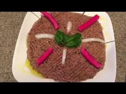 Lebanese Kibbeh Nayyeh Easy But Delicious Recipe Kibbeh Yummy Food Delicious