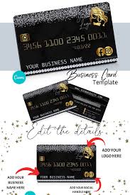 Diy Diamond Marble Credit Card Business Cards Canva Template Business Card Design Appointment Card Loyalty Card Discount Code In 2020 Business Credit Cards Credit Card Design Gold Business Card