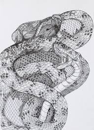Art No Longer Available Saatchi Art Drawings Snake Art Scale Drawing