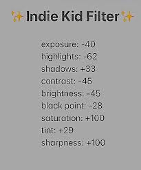 Indie Kid Filter Photography Filters Photo Editing Techniques Instagram Photo Editing