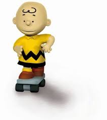 Charlie brown is the principal character of the comic strip peanuts, syndicated in daily and sunday newspapers in numerous countries all over the world. Erdnusse Charlie Brown Auf Skateboard Collectura