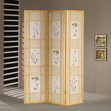 Nidhi Shoji 3 Panel Room Divider In 2020 Room Divider Wooden Room Dividers Room Divider Screen