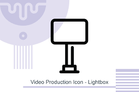 Download Video Production Icon Lightbox Graphic By Melindagency Creative Fabrica SVG Cut Files