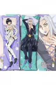 Bucciarati agreed to let giorno infiltrate passione but would not actively help him, especially if he was caught. Bruno Bucciarati Jojo S Bizarre Adventure Golden Wind Anime Dakimakura Japanese Hugging Body Pillow Cover Case 1982601 1