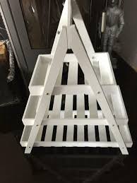 riesen etagere 3 ablagen holz landhaus shabby chic driedorf top in hessen driedorf dekoration landhaus shabby