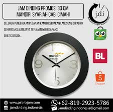 Check spelling or type a new query. Souovenir Jam Dinding Promosi 33 Cm Metal Plat Mandiri Syariah Cabang Cimahi Pabrik Jam Dinding Indonesia