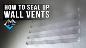 The typical way draughts get inside is around windows and doors, through letterboxes or cracks 10. Wall Vents Remove Them Reduce Draughts And Save Energy Youtube