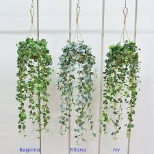 4.5 out of 5 stars. Artificial Ivy Hanging Basket Plants For Home Decoration Artificial Plants Vine Garland Ivy Wa Fake Hanging Plants Hanging Plants Artificial Plants