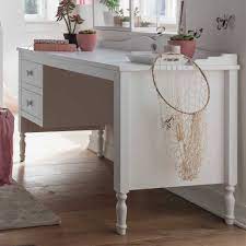 An dem schreibtisch im kinderzimmer sitzen die kleinen künstler manager und ärzte schreibtisch für mädchen. 120x86x66 Madchen Schreibtisch In Weiss Mit Zwei Schubladen Hovellas