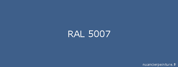 Ral 5007 Peinture Ral 5007 Bleu Brillant Nuancierpeinture Fr
