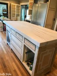 Which is the right edge for your countertop? Snow White Marble Front Island Bella Tucker