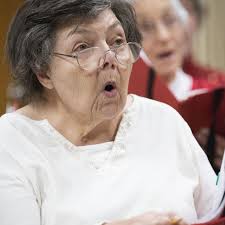 Local senior chorus sings for the nation