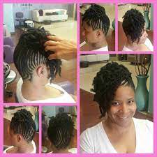 You can style it into a side part look or just. Shaketa Tyler S Photo On Styleseat Richmond Va Hair Styles Natural Hair Styles Natural Hair Updo