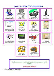 Having some fun classroom activities can make students active after lunch hour. Handout Means Of Communication Means Of Communication Communication Activities Worksheets For Kids