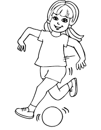 Soccer Player Coloring Page Openwheel Org Kids Coloring Pages For Teenagers Free Coloring Pages Coloring Pages For Girls