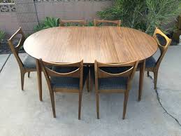 Seats 10 people comfortably for holiday dinners. John Van Koert For Drexel Profile Dining Table And Chairs The Furniture Dolly