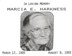 Marcia Elinor Barzee Harkness (1905-1993)