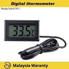 Uv radiation (sunlight) matters a lot (high uv is good), relative humidity and temperature matter less, but for both, high values are good. Digital Lcd Fridge Freezer Aquarium Thermometer Fish Tank Temperature Shopee Malaysia