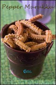 Pepper Murukku Recipe Spicy Peppercorns Indian Snack Stuffed Peppers Spicy Recipes Indian Snacks