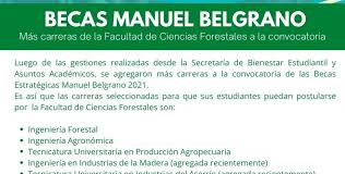 Al entrar se debe contar con un anuncio que notifique si la beca fue aprobada o rechazada. Becas Archivos Facultad De Ciencias Forestales