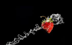 Enjoy our curated selection of 2292 black & white wallpapers and backgrounds. Red Strawberry Food Black Sweet Dessert Fruit Splash Water Green Hd Wallpaper Peakpx