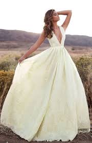 Prom Dresses Prom Gown Tulle Long Prom Dress Lace Evening Dress Light Yellow V Neckline Evening Prom Dresses Yellow Prom Dresses Long Lace Yellow Wedding Dress