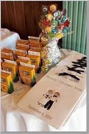 Coloring Book Kids Table Wedding Wedding With Kids Kids Wedding Activities