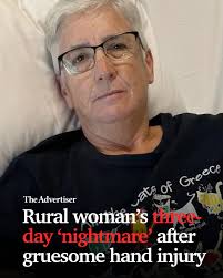 A Yorke Peninsula woman's horrific circular saw accident turned into a  three-day ordeal as overwhelmed hospital staff struggled to deal with the  overflow of rural patients. 📌 READ MORE: https://bit.ly/3WdD1UE
