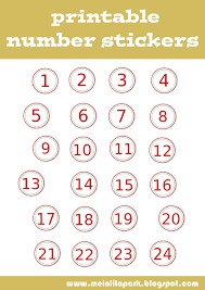 Free Digital And Printable Number Stickers For Your Diy Advent Calendar Zahlen Stic Bedruckbare Aufkleber Free Printable Planner Stickers Adventskalender Diy