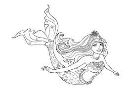 Most of important thing is the art of coloring. Princess Barbie Mermaid Coloring Page Free Printable Coloring Pages For Kids