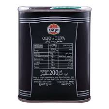 Purchase Sasso Olive Oil 200ml Tin Online At Best Price In Pakistan Naheed Pk