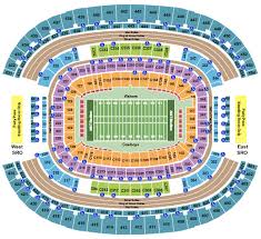 at t stadium seating chart maps