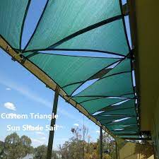 Waterproof shade sail 100 percentage uv treated shade netting fabric Custom Anysize Triangles Sun Shade Sail Hdpe Pu Polyester Waterproof Cloth 100 Shading Outdoor Courtyard Balcony Carport Awning Shade Sails Nets Aliexpress