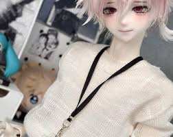 Hand Knit Oversize Wool Sweater, MSD BJD Doll Clothes