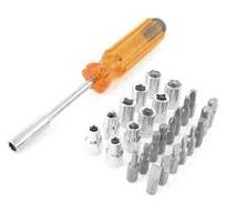 Amazon.com: Aexit 28 in Screwdrivers 1 Clear Orange Handle w ...