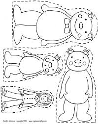 This story is portrayed in a series of coloring pages that depict various scenes in the story. Hillbilly Bears Coloring Pages Learny Kids