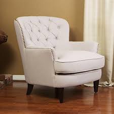 Want The Pottery Barn Cardiff Tufted Chair For A Fraction Of The Price Check Out This Potter Upholstered Bedroom Chair Upholstered Arm Chair Linen Club Chairs