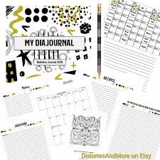 Kristin Hellberg If You Re Happy And You Know It Type 1 Diabetes Planner Journal 2019 2020 Monthly Calendar Etsy Diabetes Type 1 Diabetes Diabetes Journal