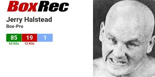 BoxRec: Jerry Halstead