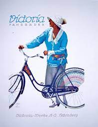 Victoria Bicycle C 1926 Bicycle Bicycle Advertising Bike Poster